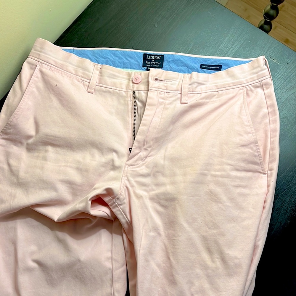 Pink Summerweight Chinos